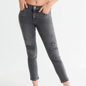 AGOLDE Sophie Distressed Crop Jean- Maverick